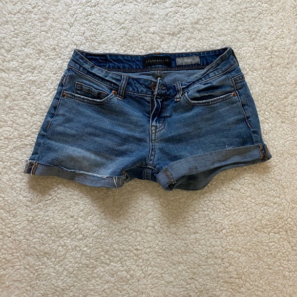 denim shorts - Picture 2 of 2